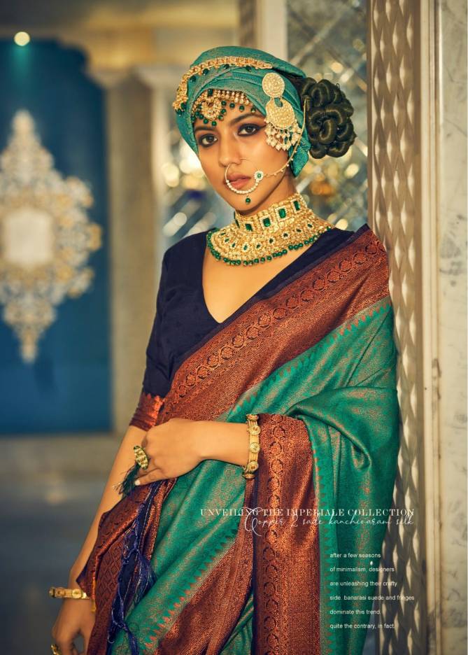 Rajpath Angelina Wedding Wear Silk With Dying Heavy Designer Saree Collection 